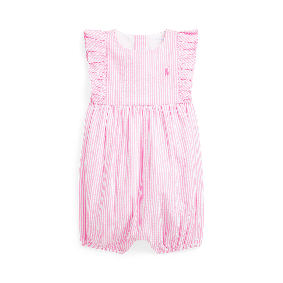 Bubble Shortall With Ruffle