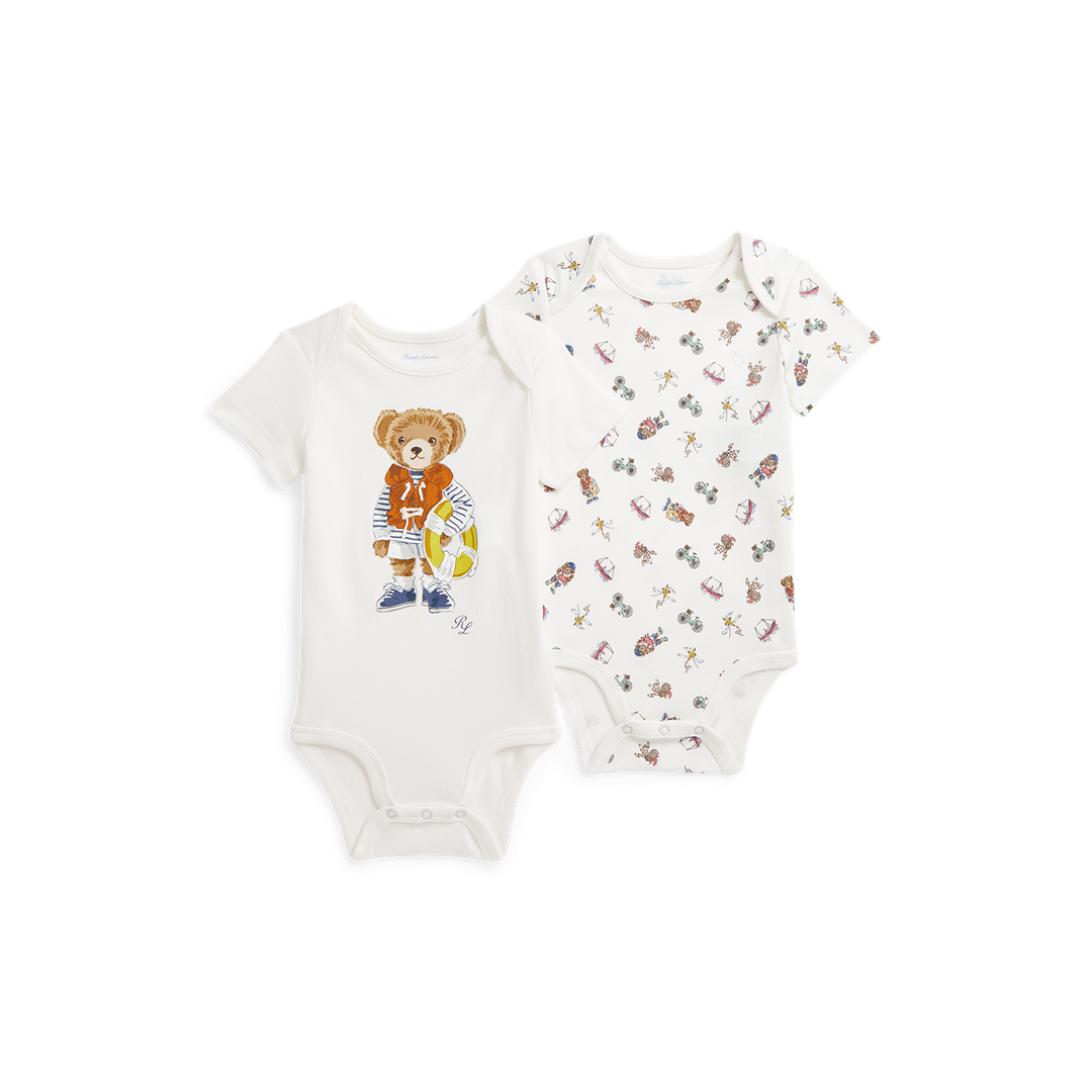 Set Of 2 Bear Bodysuits