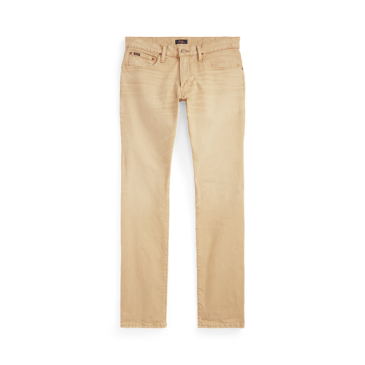 Varick Slim Straight Fit Jean in Khaki Hill