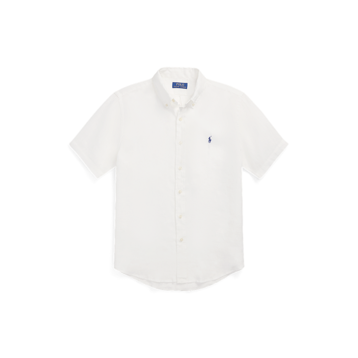 Short Sleeve Linen Sport Shirt