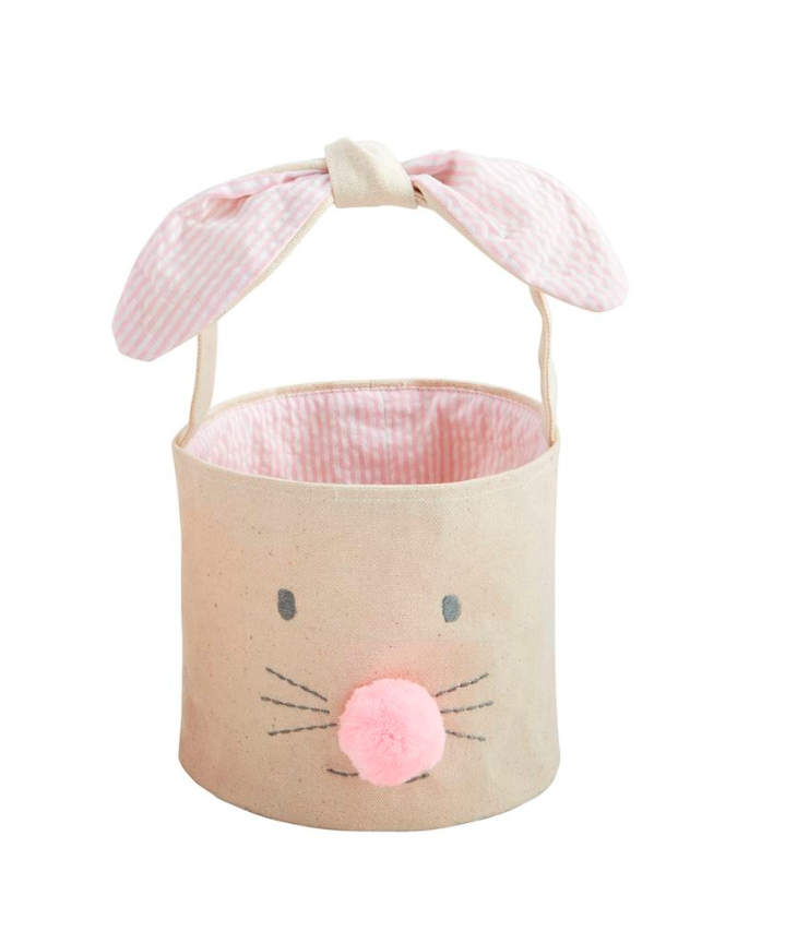 Pink Bunny Basket