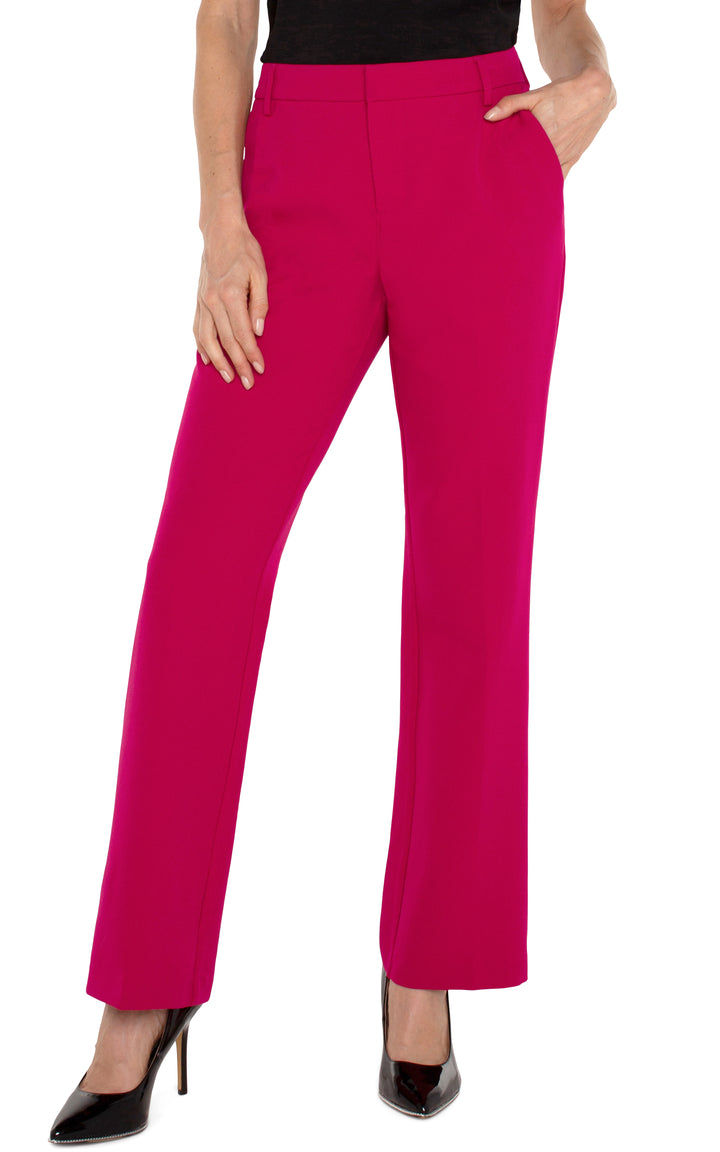 Kelsey Flare Trouser in Star Ruby