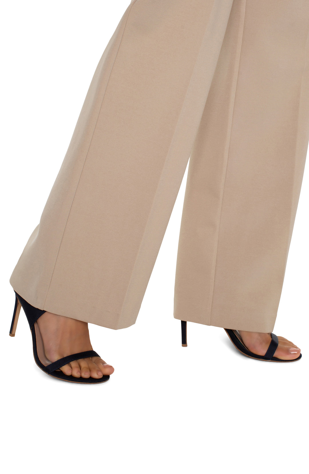 Kelsey Wide Leg Trouser in Neutral