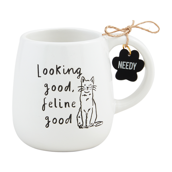 Collar Charm Cat Mug