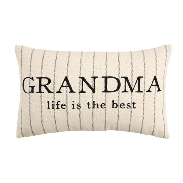 Grandma Striped Pillows - Madison's Niche 