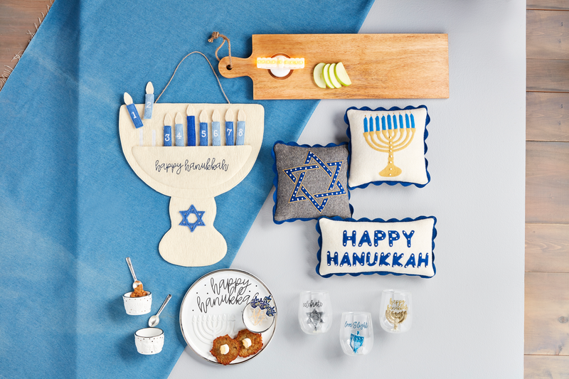 Menorah Mini Felt Pillow