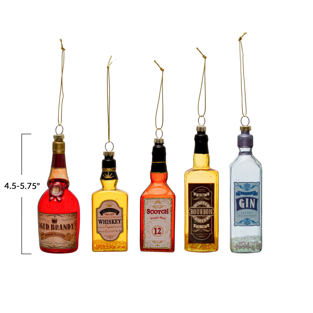 Liquor Bottle Ornament