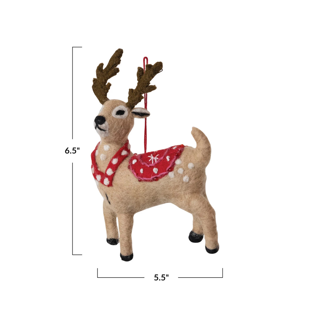 Reindeer Ornament