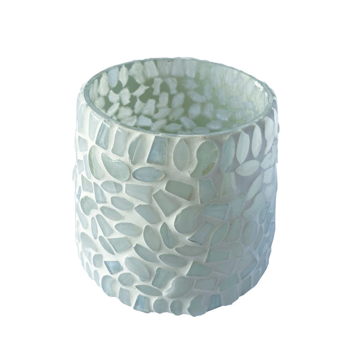 Glass Mosaic Candle Holder