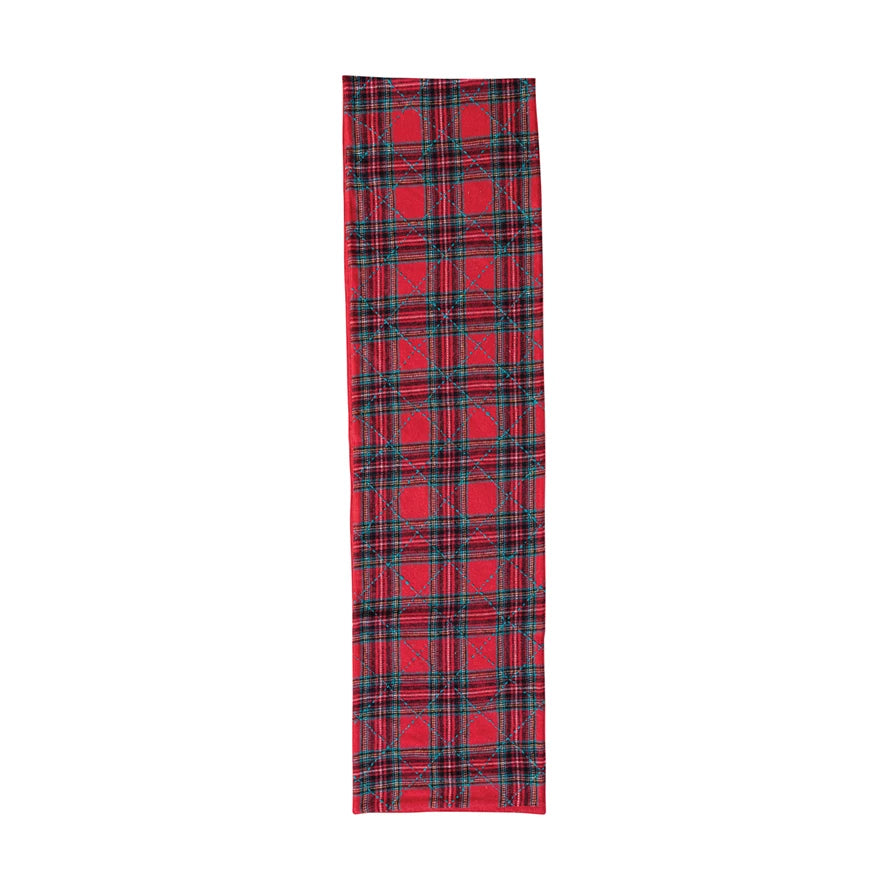 Plaid 108" Table Runner