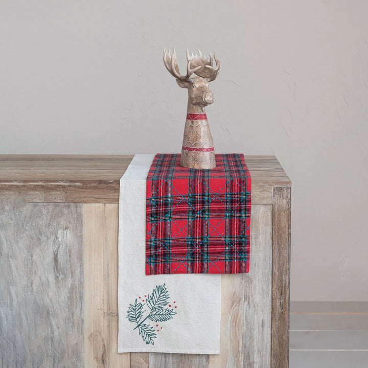 Plaid 108" Table Runner