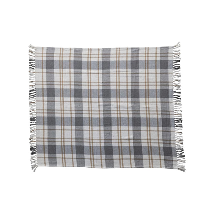 Flannel Plaid Throw