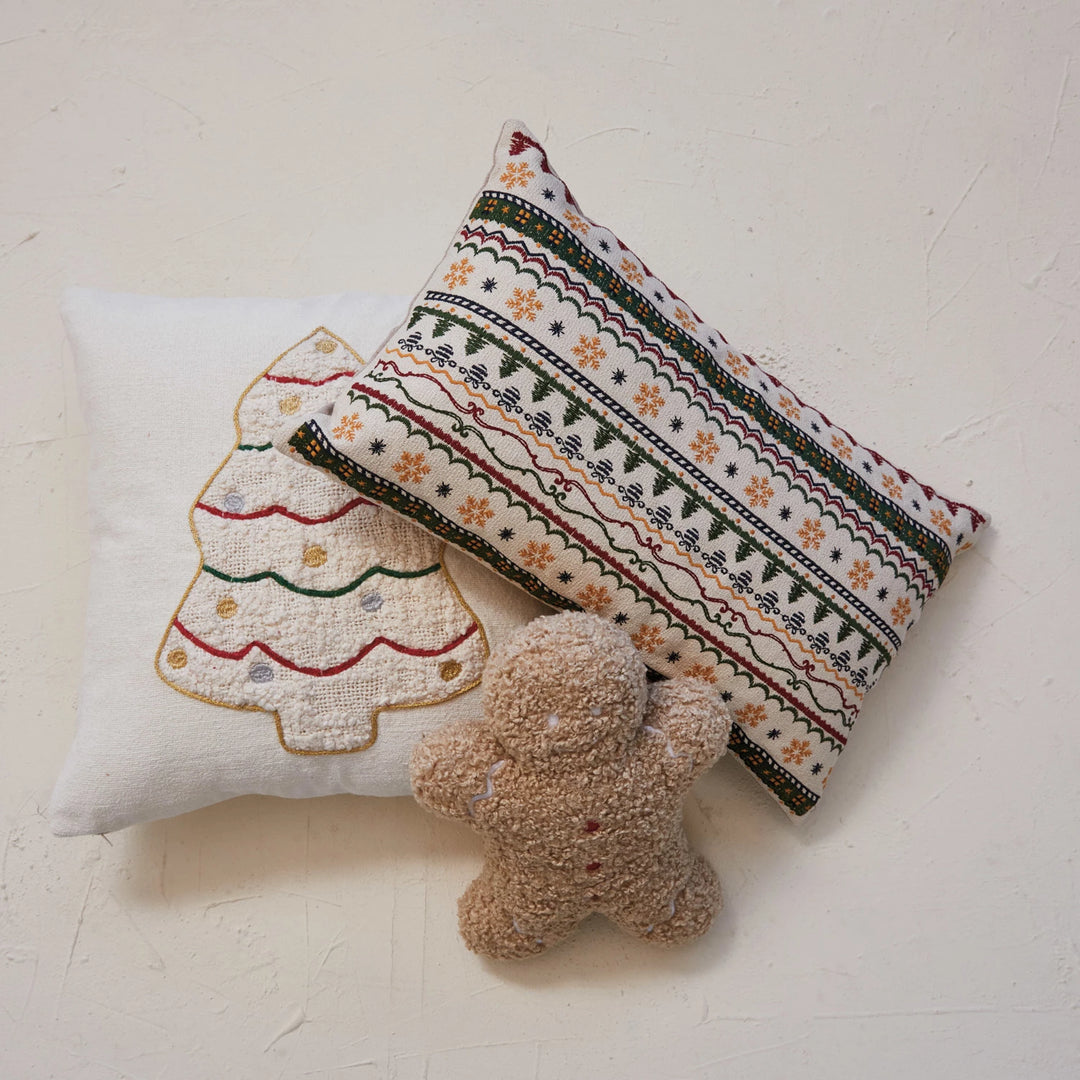 Gingerbread Man Pillow