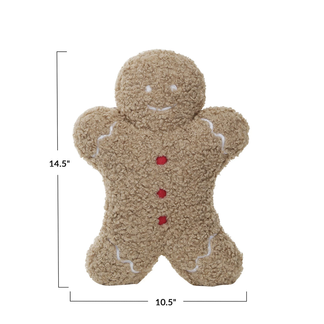 Gingerbread Man Pillow