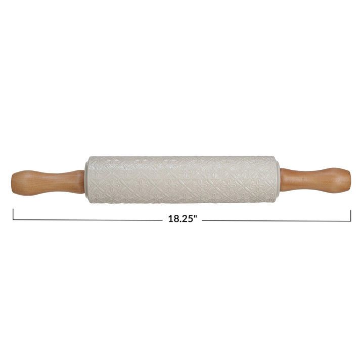 Cream Rolling Pin