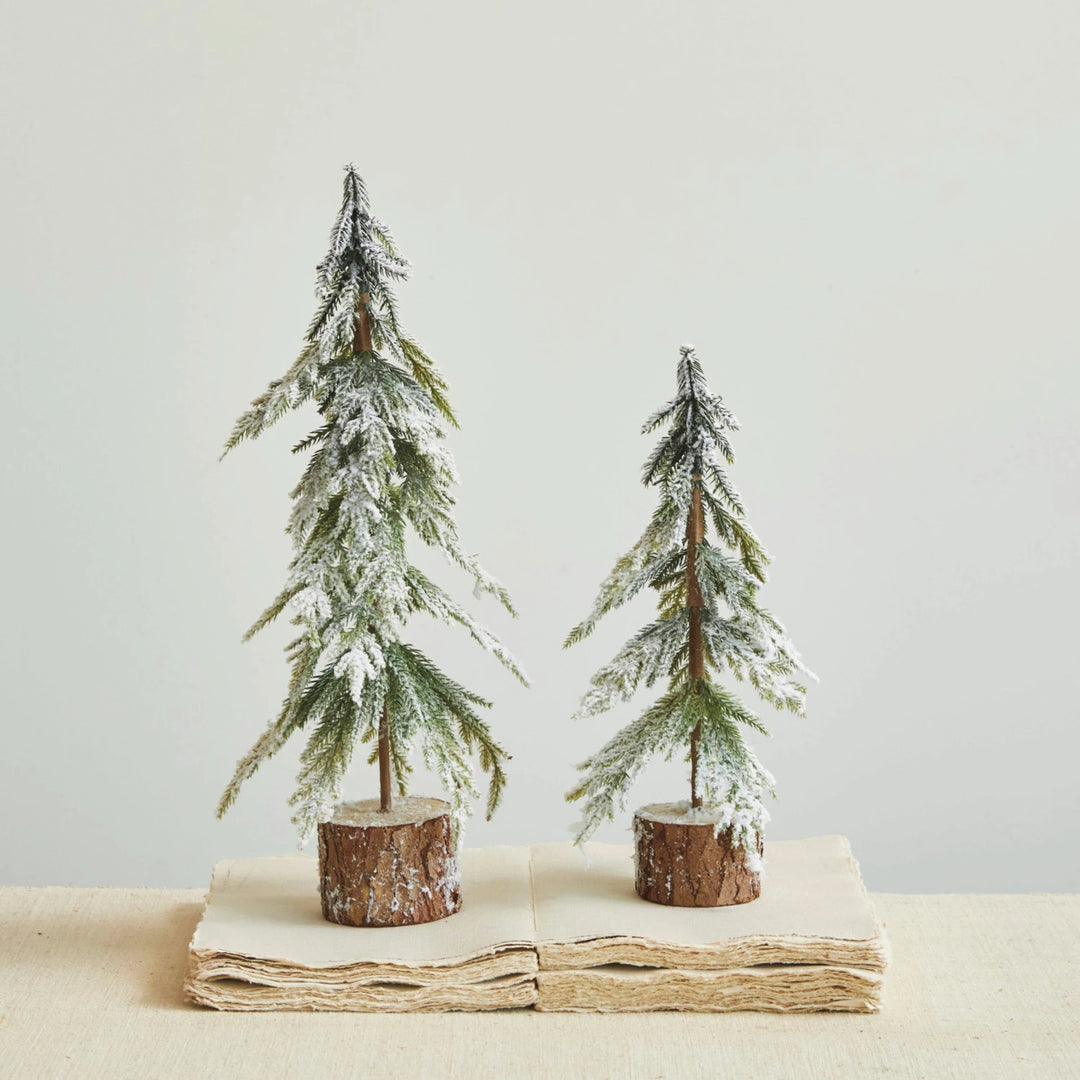 12" Snowy Fir Tree