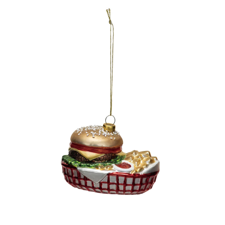 Burger & Fries Ornament