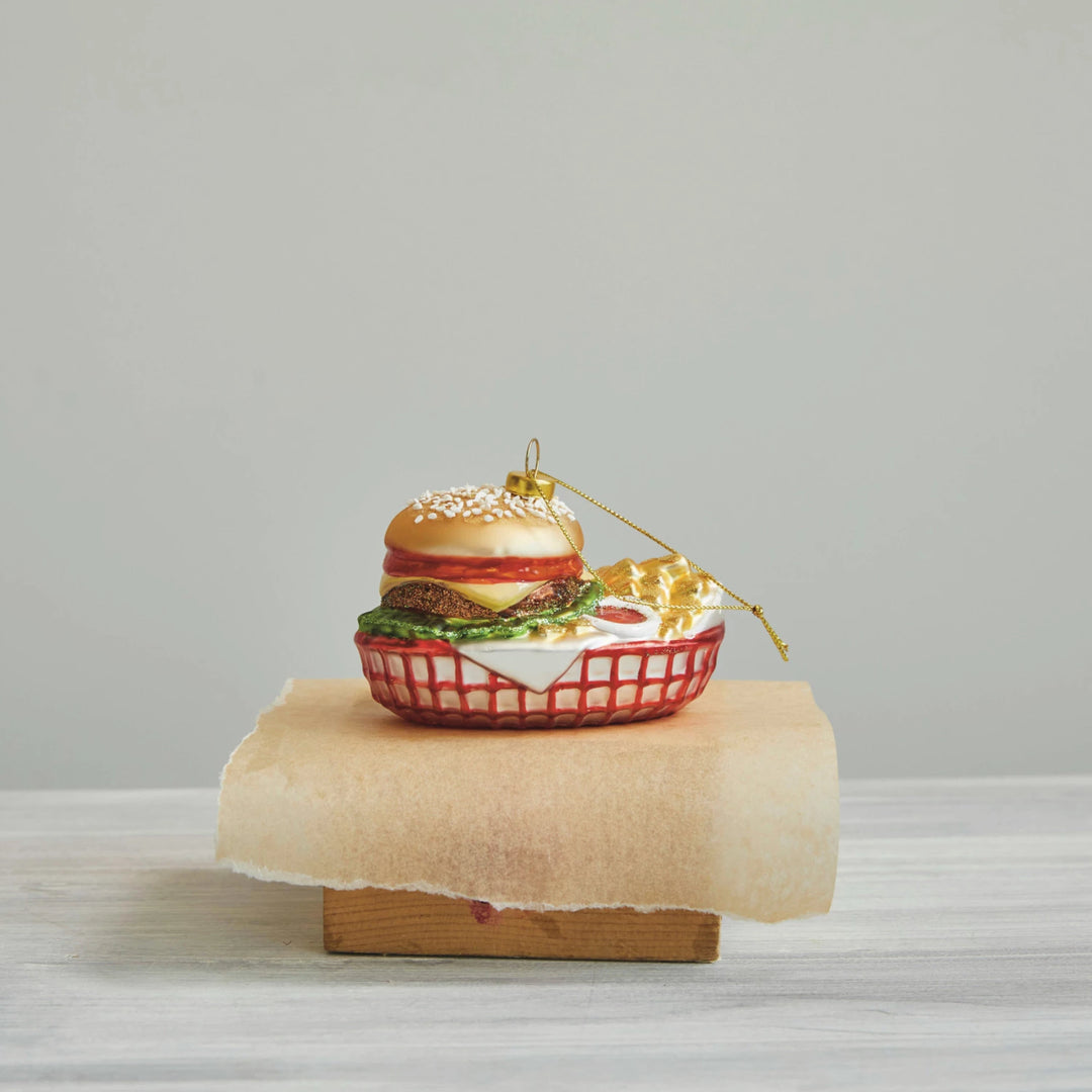 Burger & Fries Ornament