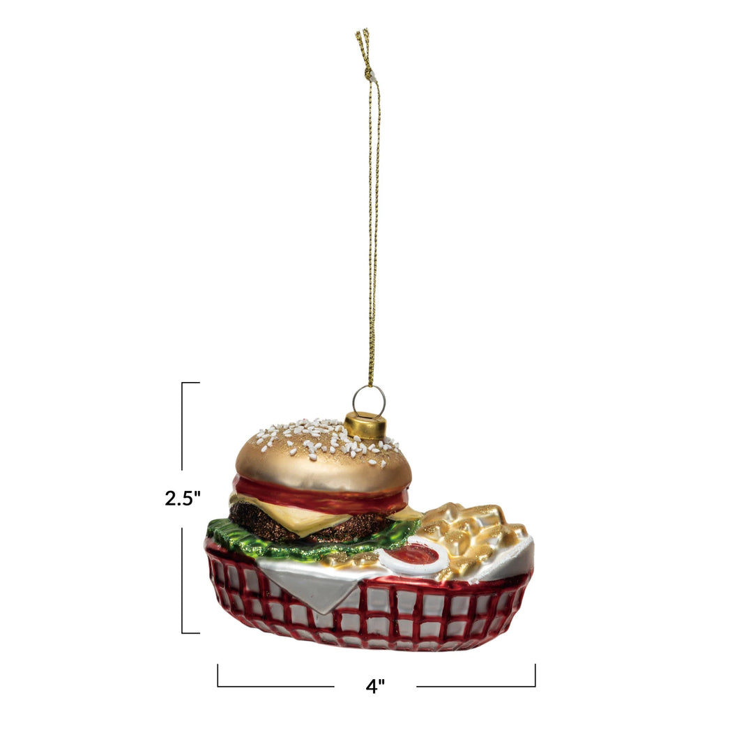 Burger & Fries Ornament