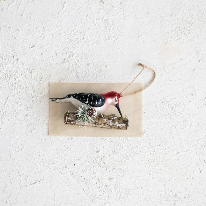 Woodpecker Ornament