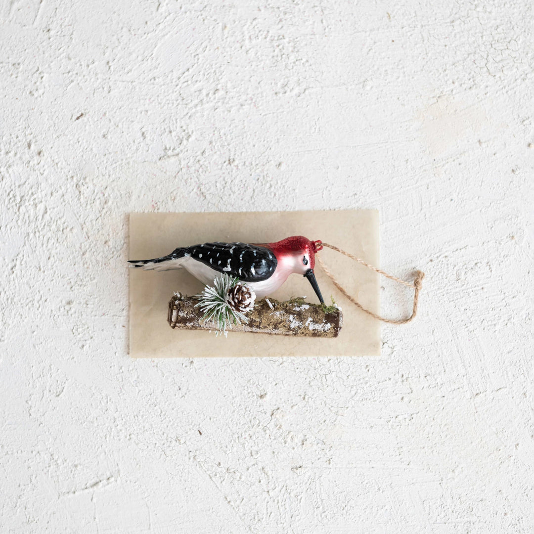 Woodpecker Ornament