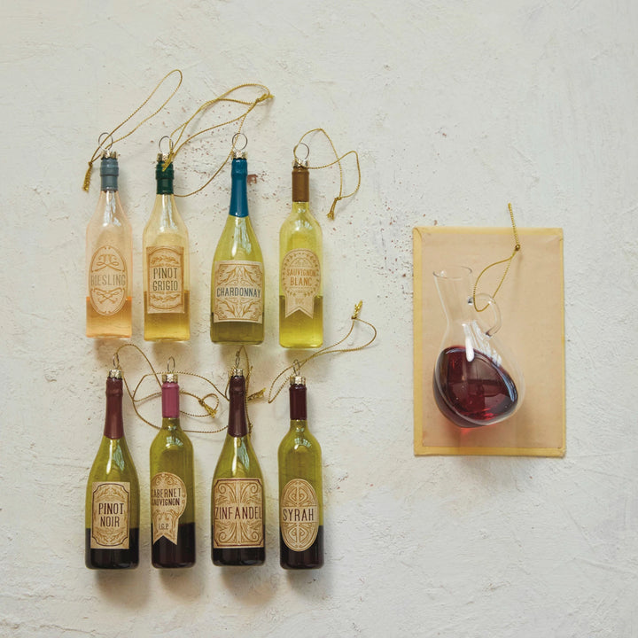 Wine Bottle Ornament