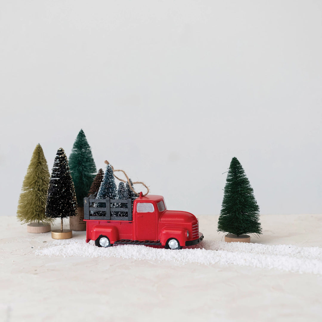 Truck with Trees Ornament