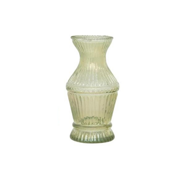 Debossed Glass Vase - Madison's Niche 