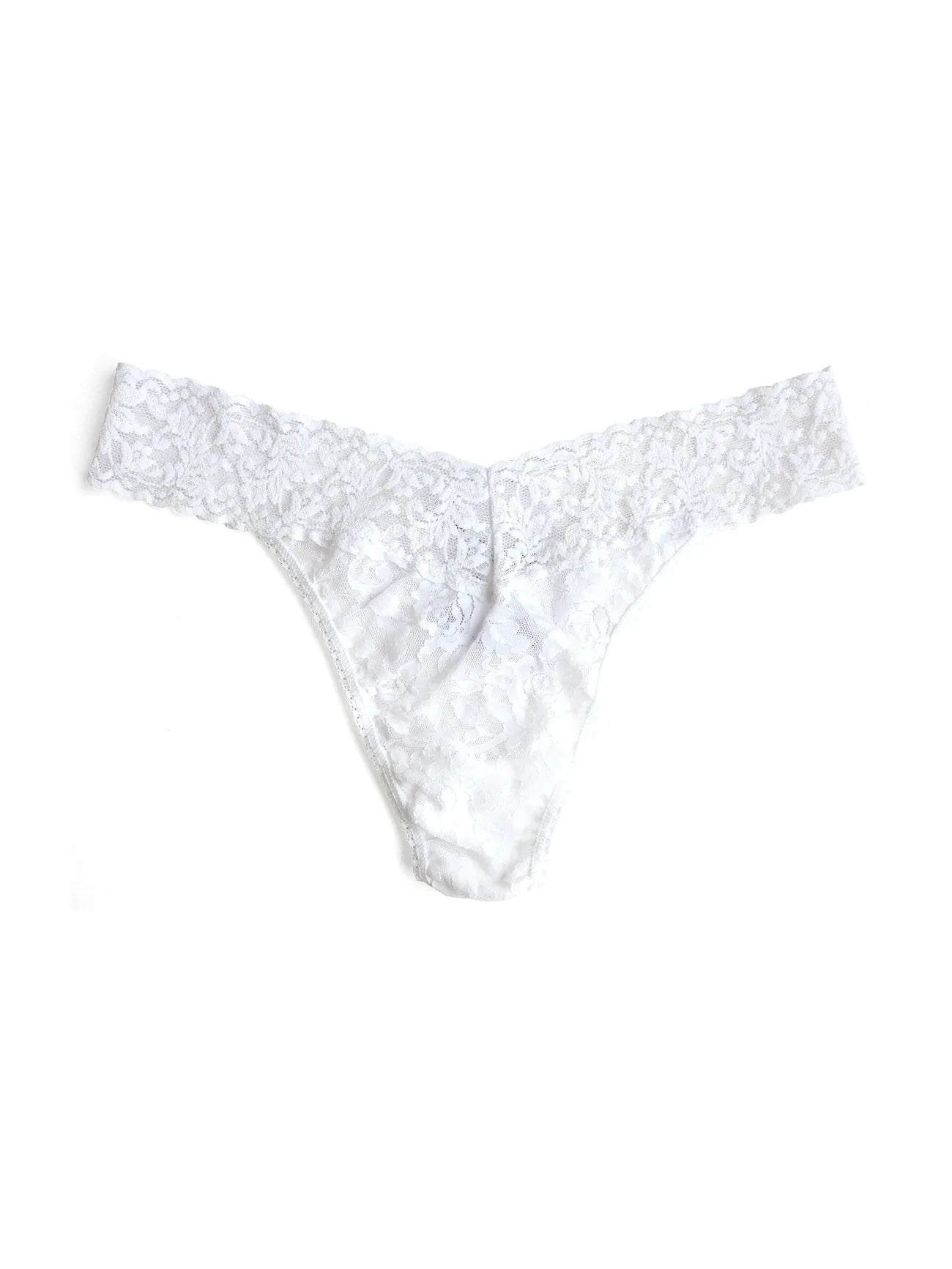 Signature Lace Original Thong in White – Madison's Niche